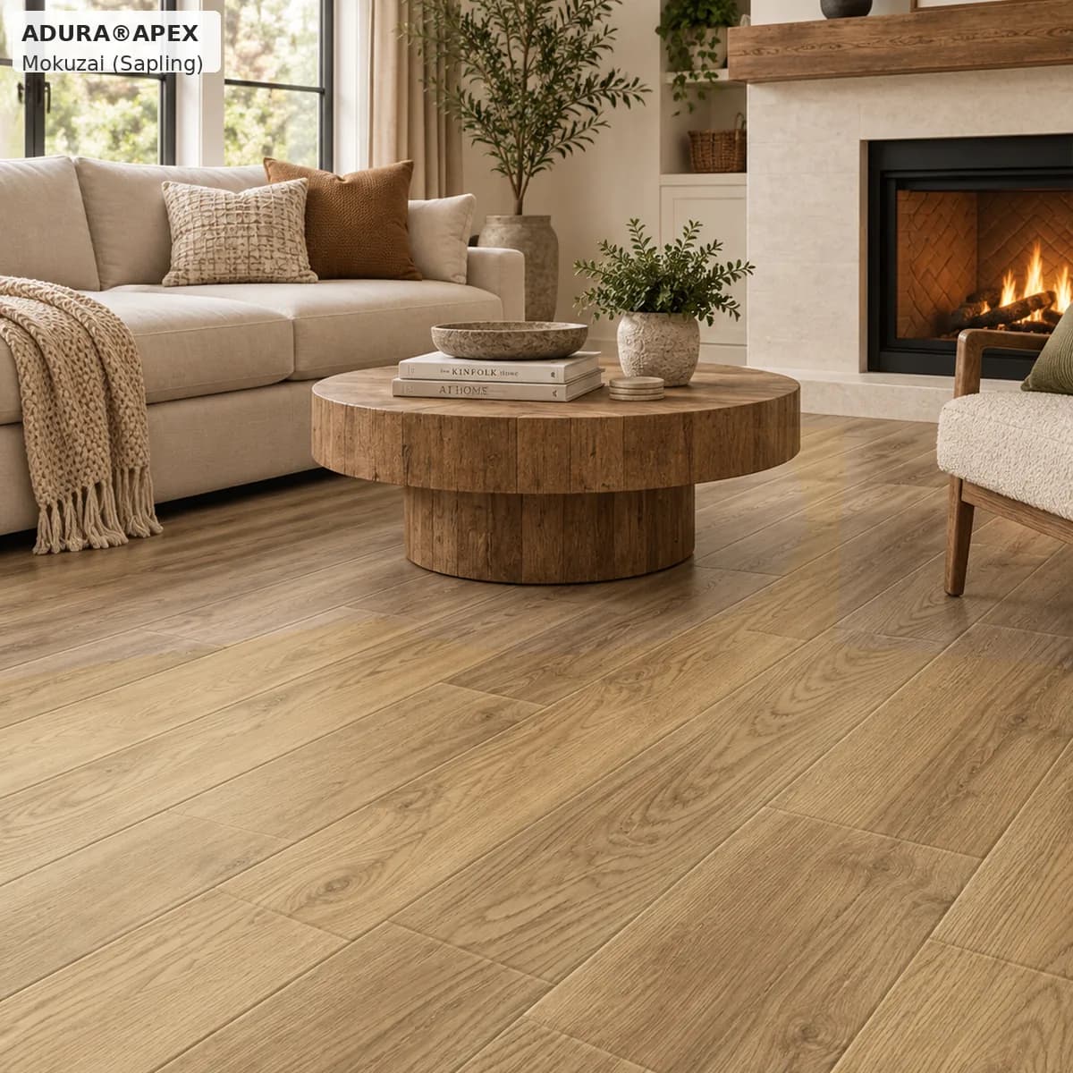 Mannington ADURA APEX Mokuzai 8" x 72" Luxury Vinyl Plank in Sapling — available at 2020 Flooring