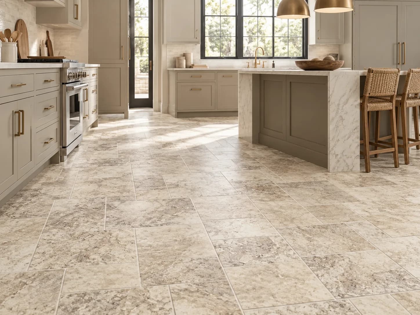Mannington Jumpstart San Dona Sheet Vinyl in Mountain Mist — available at 2020 Flooring