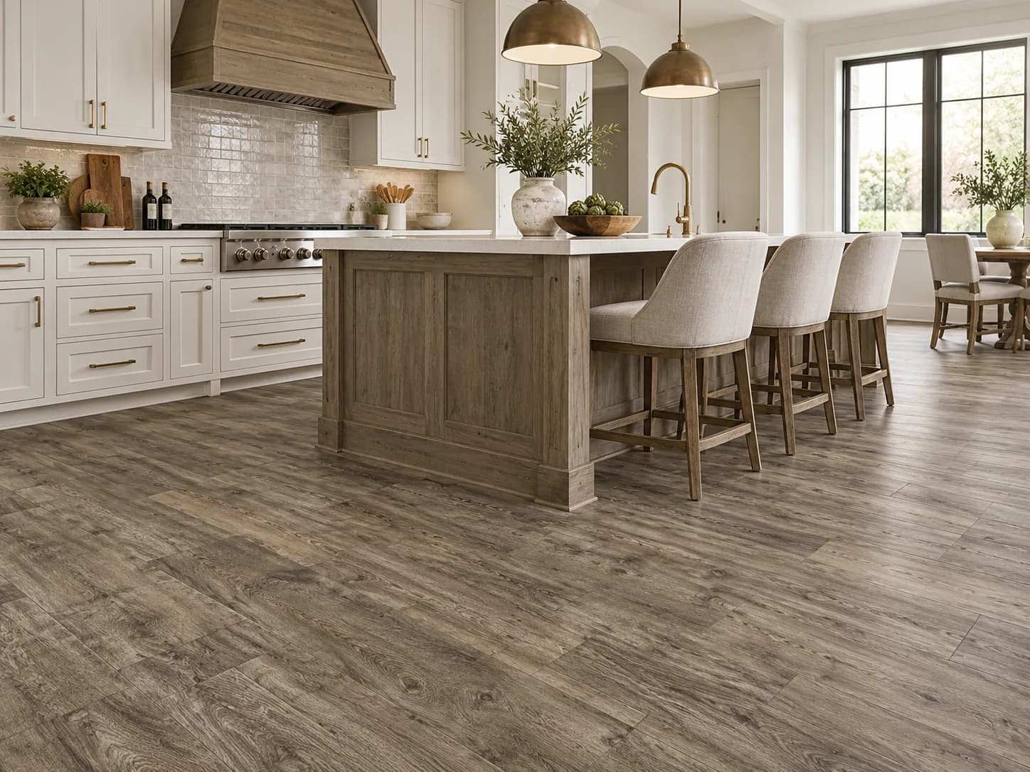 Mannington Platinum Black Mountain Oak Sheet Vinyl in Coal — available at 2020 Flooring