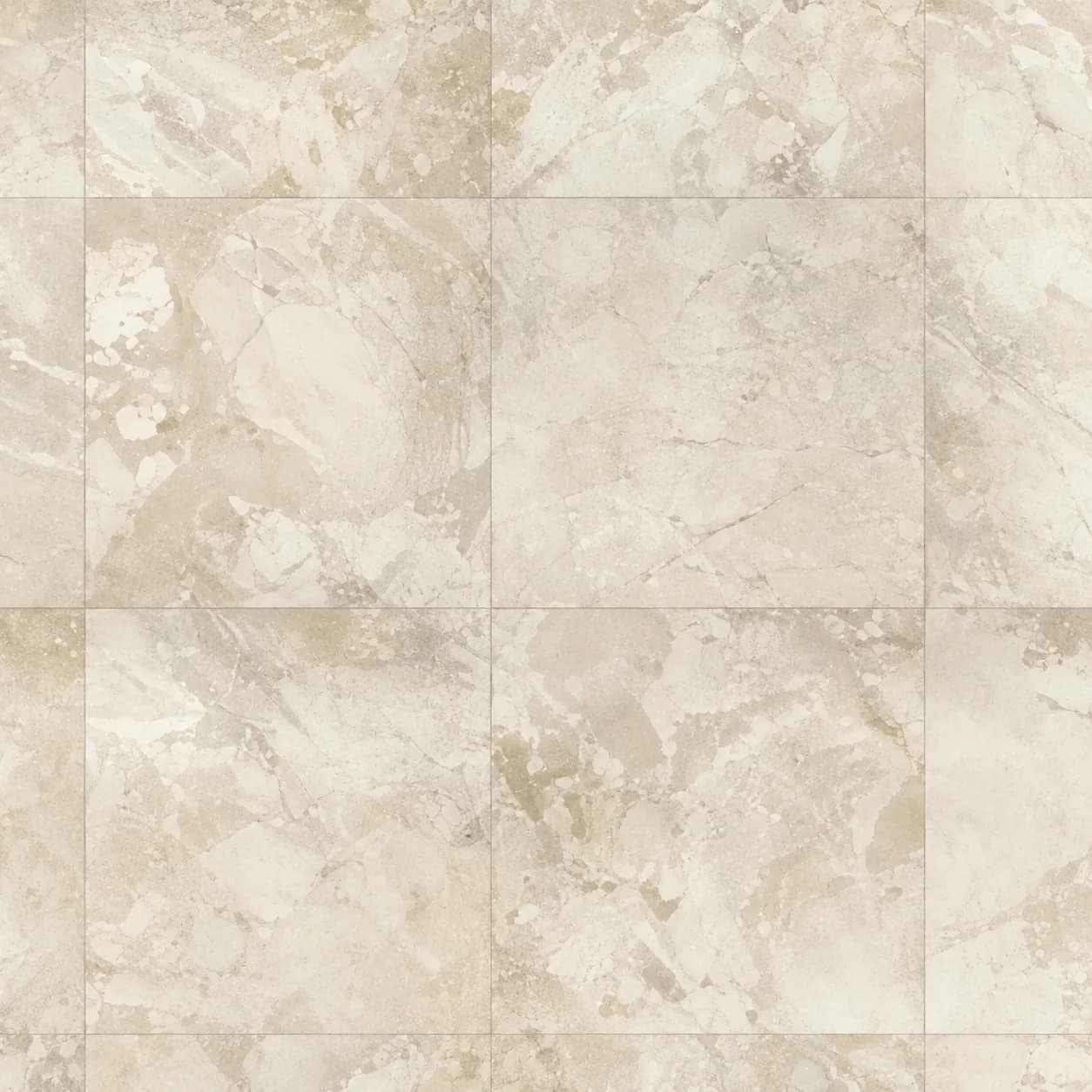 Mannington Platinum Capri Sheet Vinyl swatch in Alabaster