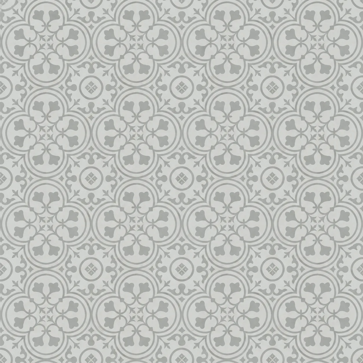 Mannington Platinum Deco Sheet Vinyl swatch in Pewter